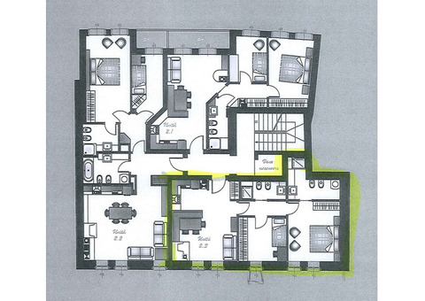 Appartamento in centro Gallio di 95 mq al piano primo con ascensore e garage - 2/10