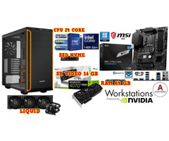 PC Workstation i9-14900K 24 CORE - 64GB RAM - NVIDIA RTX 4070Ti SUPER 16GB